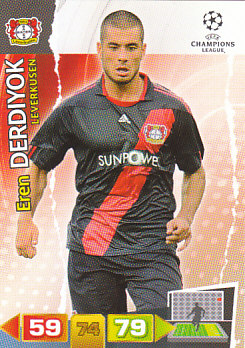 Eren Derdiyok Bayer 04 Leverkusen 2011/12 Panini Adrenalyn XL CL #53